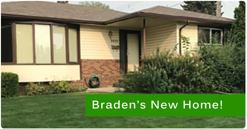 bradens new home