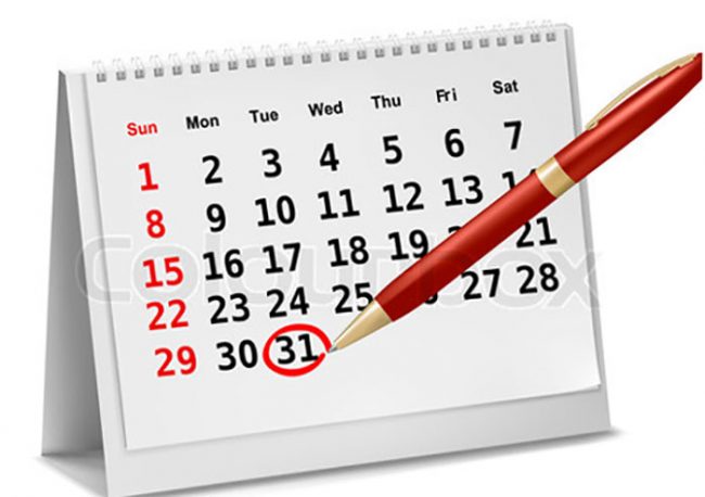 payment frequency calendar