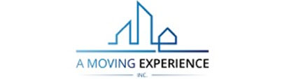 a moving experience logo