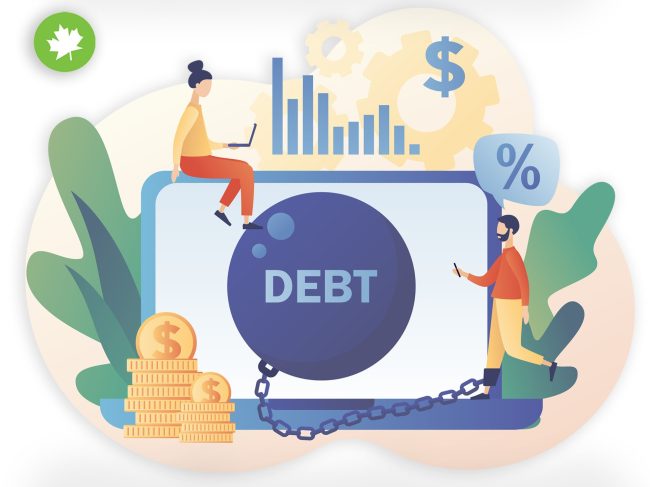 Illustration on the different types of Debt