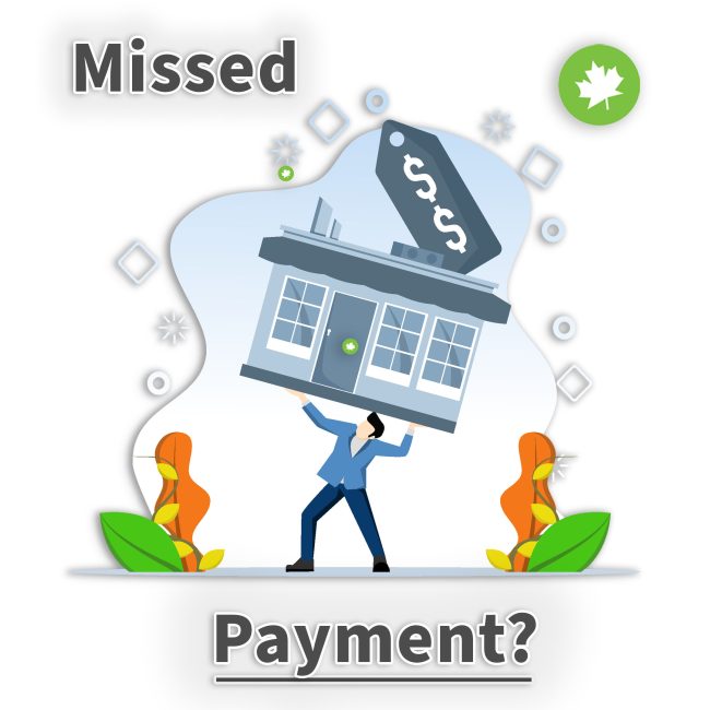 Deeks test 2 copy Illustration of missed mortgage payment